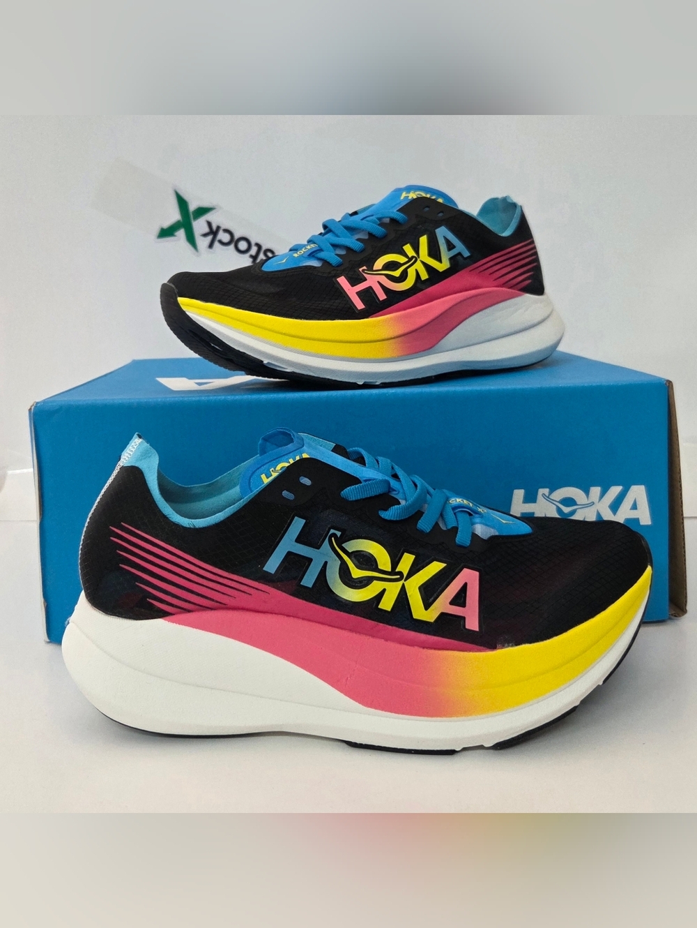 Hoka One One Rocket X 2 Womens Running Shoes Size 8 NEW!
